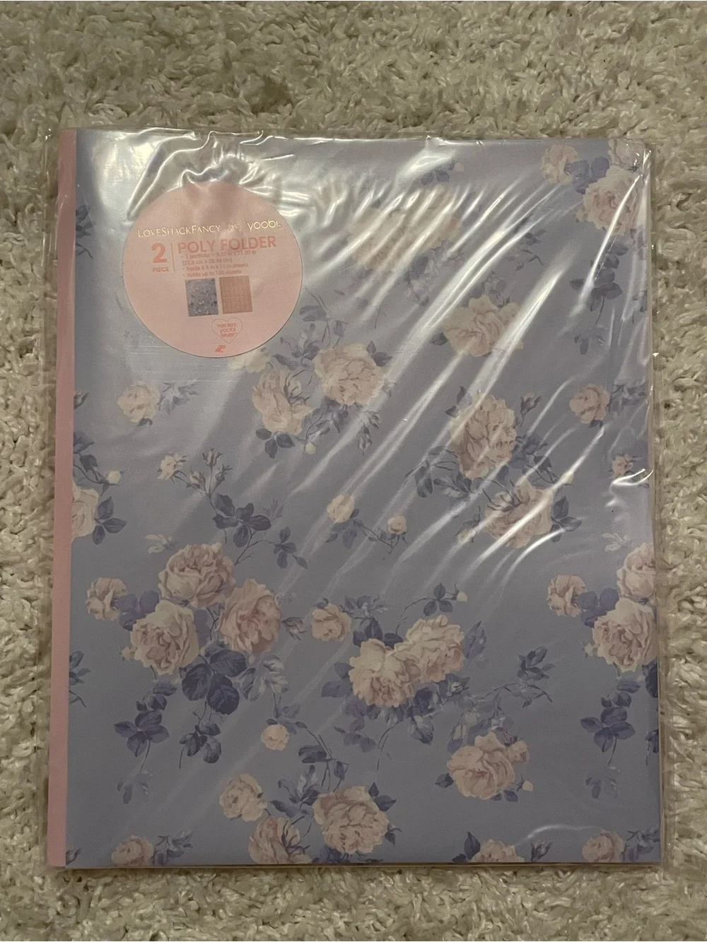LoveShackFancy x Target Yoobi Everblooming Rosette school supplies Bundle NWT